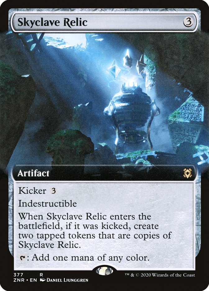 Skyclave Relic (Extended Art) [Zendikar Rising] | Gear Gaming Fayetteville