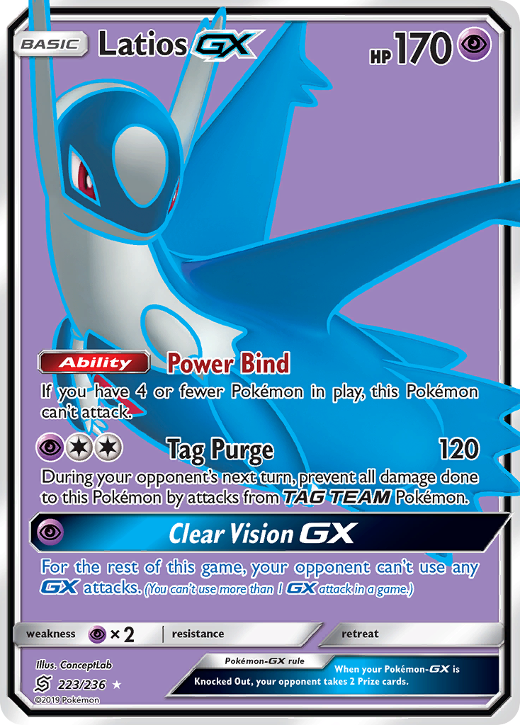 Latios GX (223/236) [Sun & Moon: Unified Minds] | Gear Gaming Fayetteville