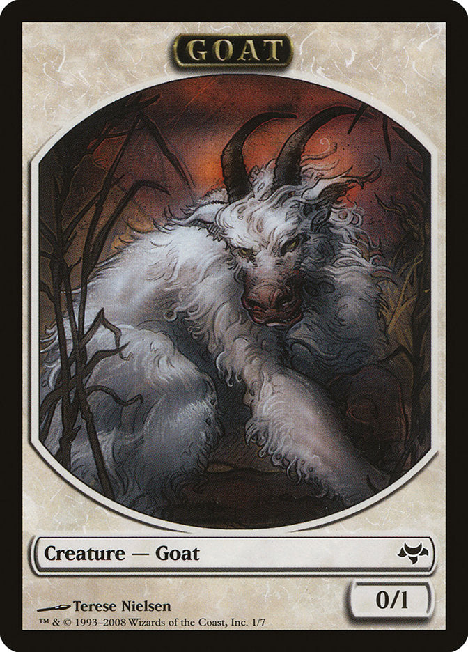 Goat Token [Eventide Tokens] | Gear Gaming Fayetteville