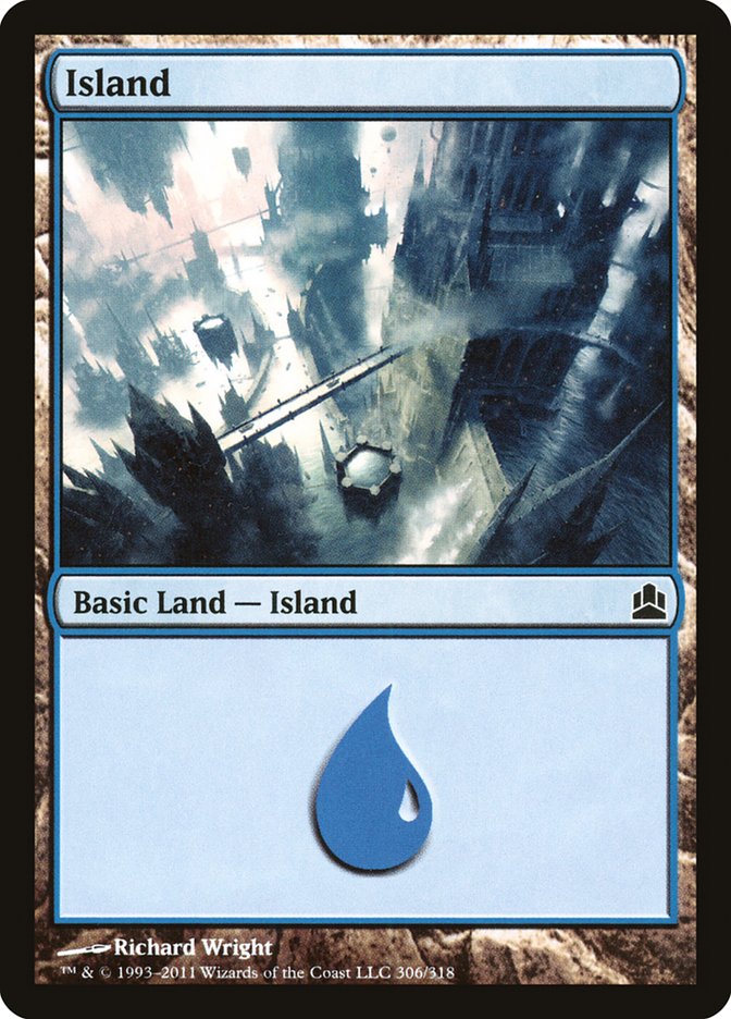 Island (306) [Commander 2011] | Gear Gaming Fayetteville