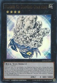 Number 52: Diamond Crab King [Yu-Gi-Oh! ZEXAL Manga Promotional Cards] [YZ06-EN001] | Gear Gaming Fayetteville