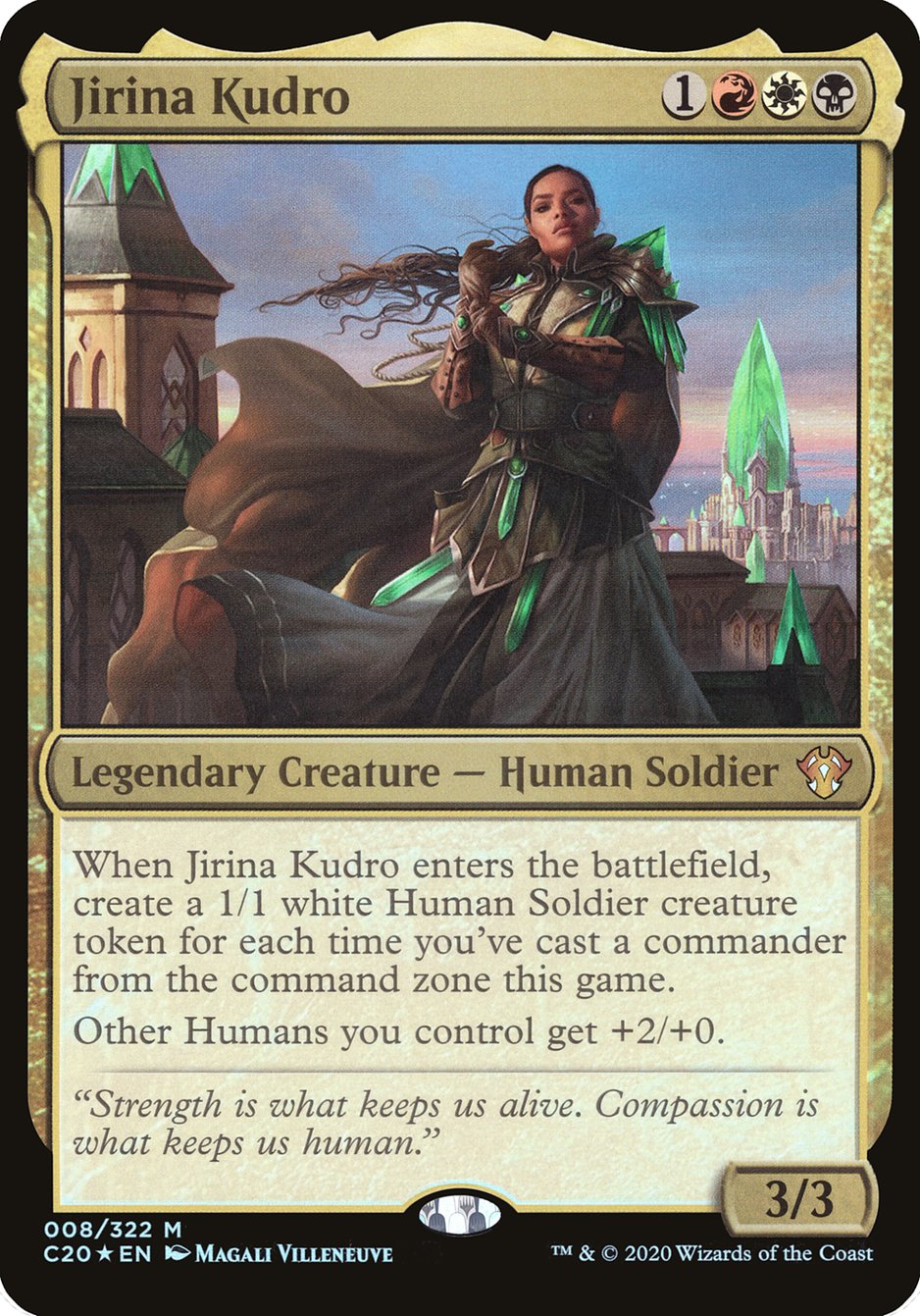 Jirina Kudro (Oversized) [Commander 2020 Oversized] | Gear Gaming Fayetteville