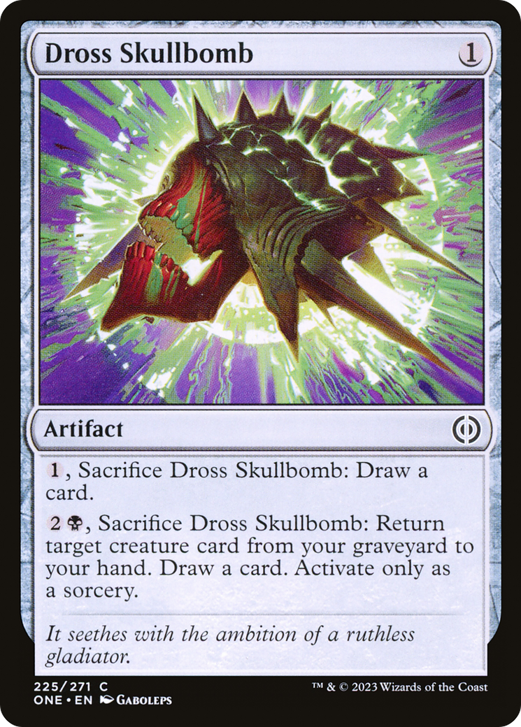 Dross Skullbomb [Phyrexia: All Will Be One] | Gear Gaming Fayetteville