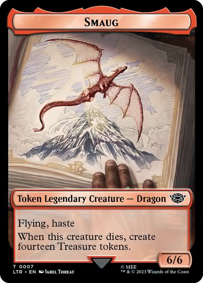 Smaug Token [The Lord of the Rings: Tales of Middle-Earth Tokens] | Gear Gaming Fayetteville