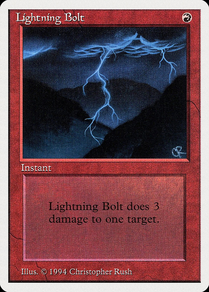 Lightning Bolt [Summer Magic / Edgar] | Gear Gaming Fayetteville