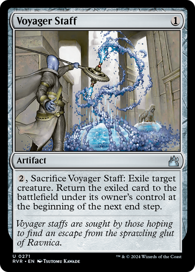 Voyager Staff [Ravnica Remastered] | Gear Gaming Fayetteville