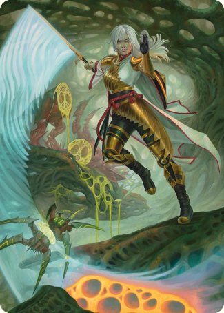 The Eternal Wanderer Art Card [Phyrexia: All Will Be One Art Series] | Gear Gaming Fayetteville