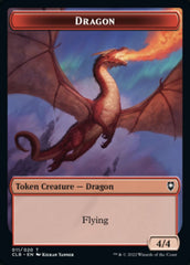 Treasure // Dragon Double-Sided Token [Commander Legends: Battle for Baldur's Gate Tokens] | Gear Gaming Fayetteville