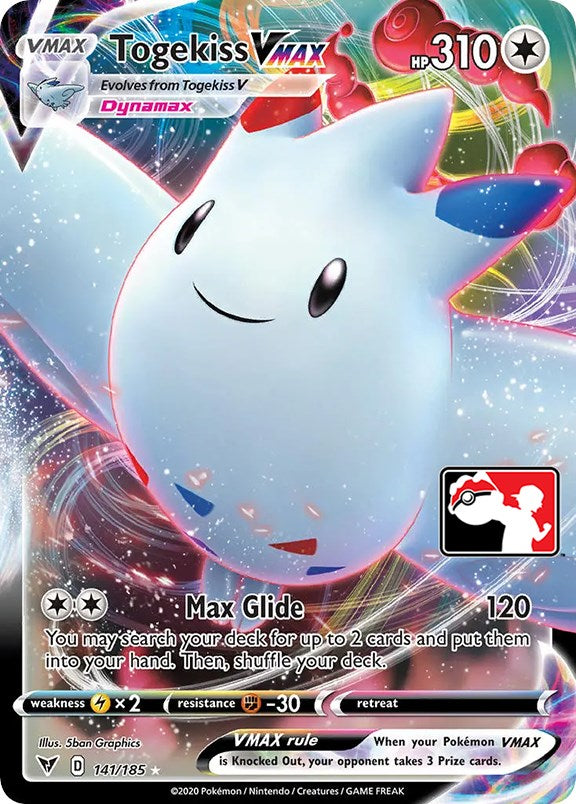 Togekiss VMAX (141/185) [Prize Pack Series One] | Gear Gaming Fayetteville