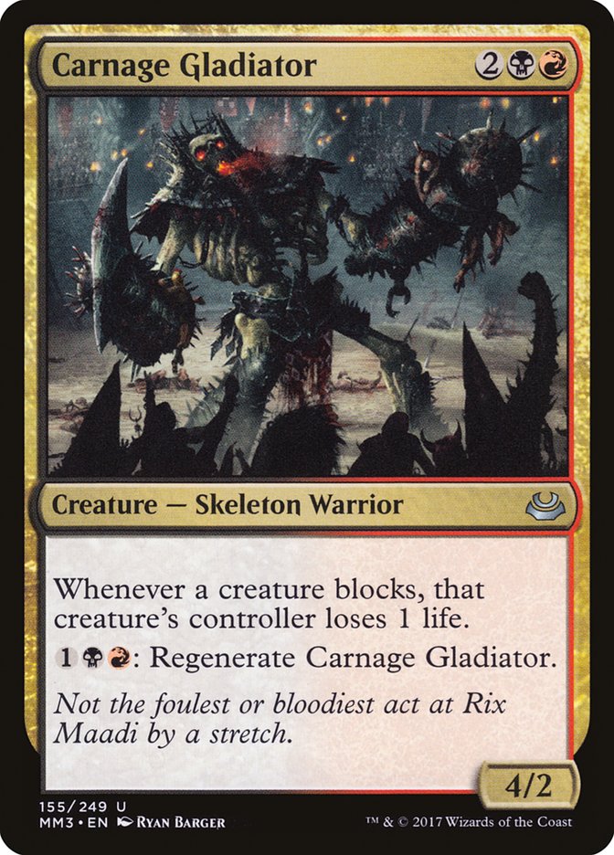 Carnage Gladiator [Modern Masters 2017] | Gear Gaming Fayetteville