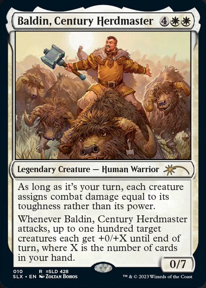 Baldin, Century Herdmaster [Secret Lair: Universes Within] | Gear Gaming Fayetteville