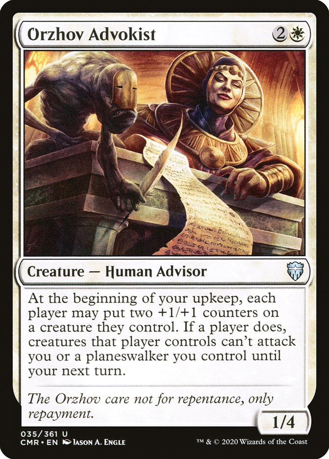 Orzhov Advokist [Commander Legends] | Gear Gaming Fayetteville