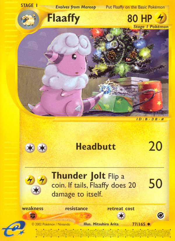 Flaaffy (77/165) [Expedition: Base Set] | Gear Gaming Fayetteville