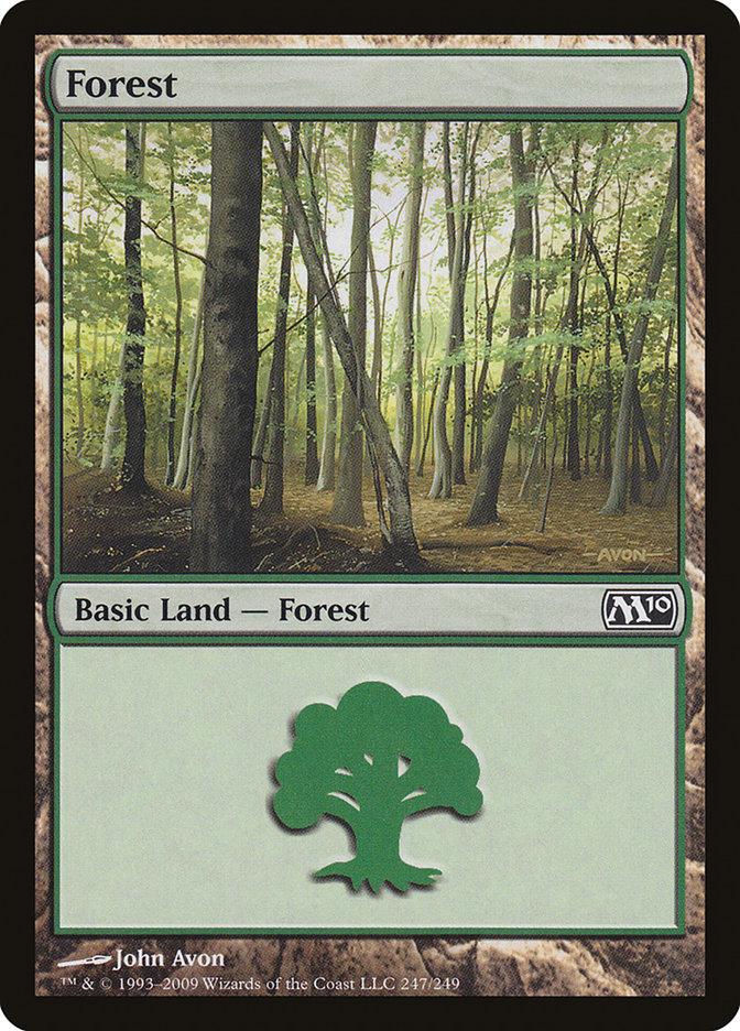 Forest (247) [Magic 2010] | Gear Gaming Fayetteville