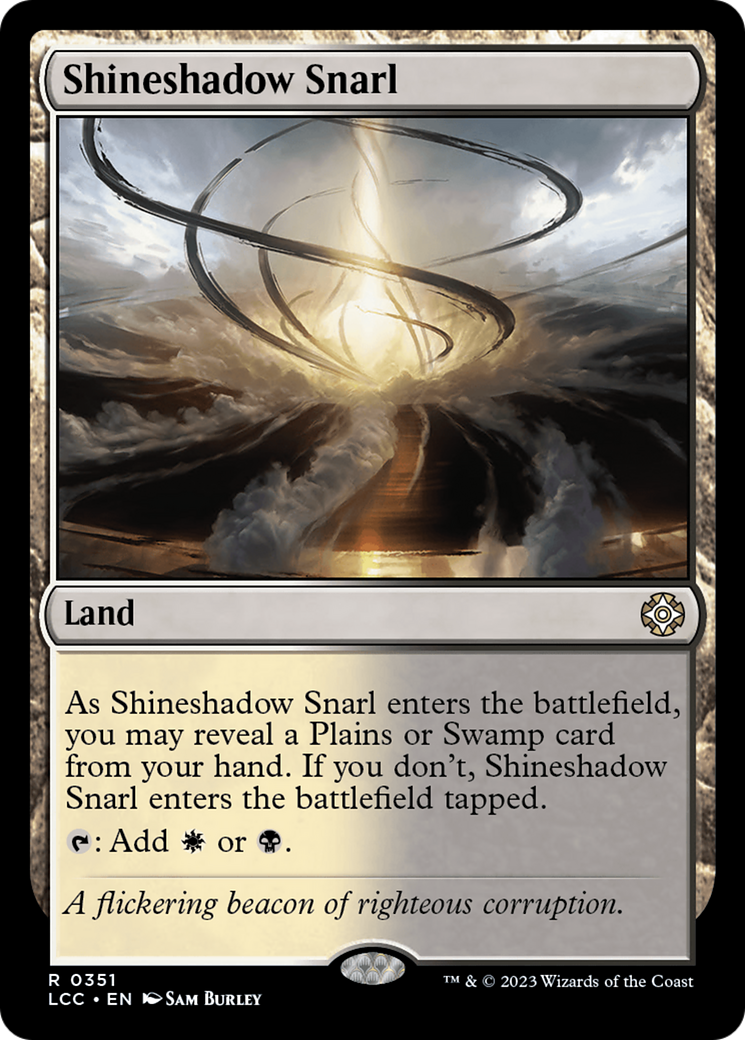 Shineshadow Snarl [The Lost Caverns of Ixalan Commander] | Gear Gaming Fayetteville