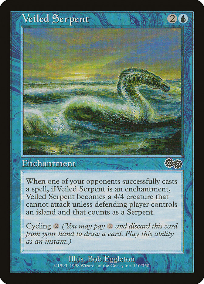 Veiled Serpent [Urza's Saga] | Gear Gaming Fayetteville