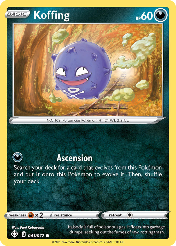 Koffing (041/072) [Sword & Shield: Shining Fates] | Gear Gaming Fayetteville