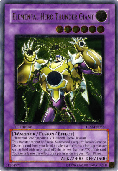 Elemental Hero Thunder Giant [TLM-EN036] Ultimate Rare | Gear Gaming Fayetteville