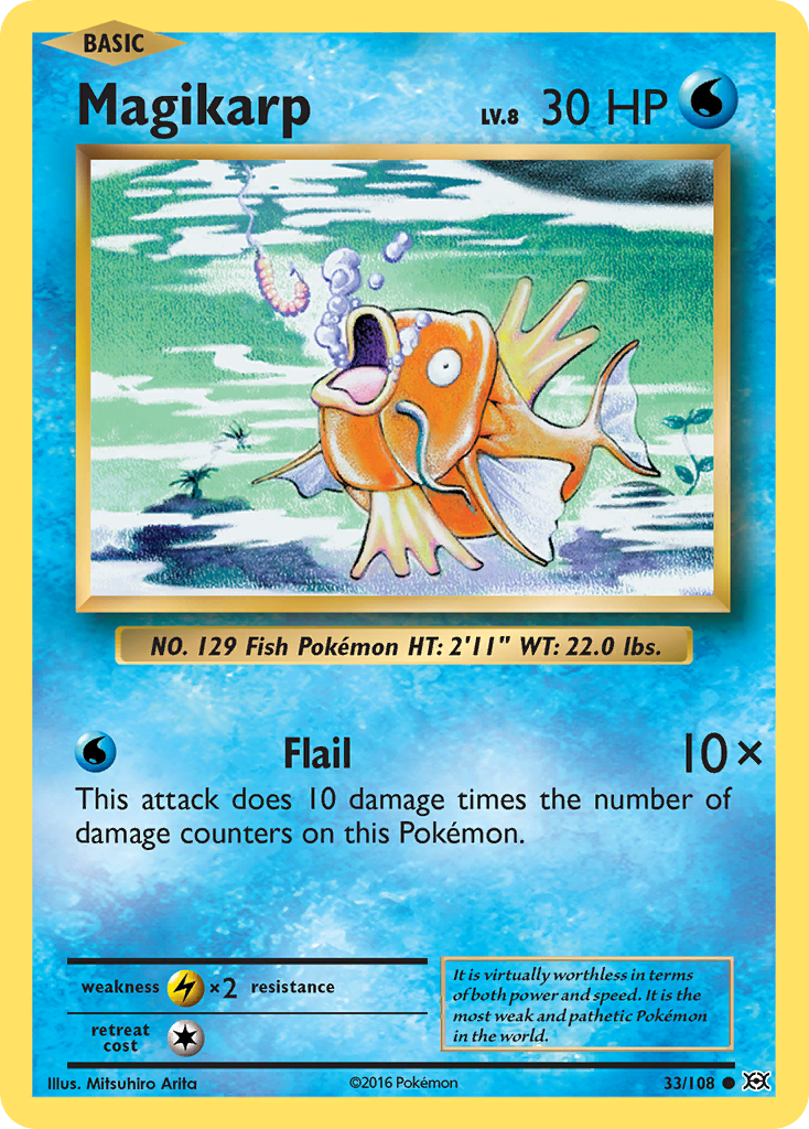 Magikarp (33/108) [XY: Evolutions] | Gear Gaming Fayetteville