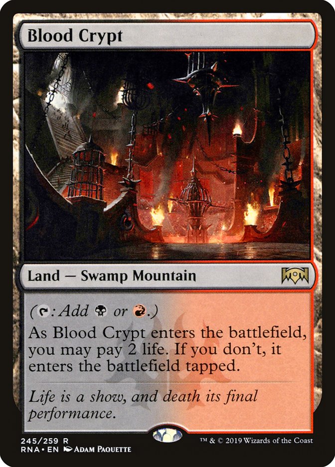 Blood Crypt [Ravnica Allegiance] | Gear Gaming Fayetteville