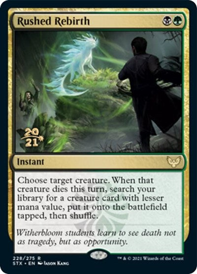 Rushed Rebirth [Strixhaven: School of Mages Prerelease Promos] | Gear Gaming Fayetteville