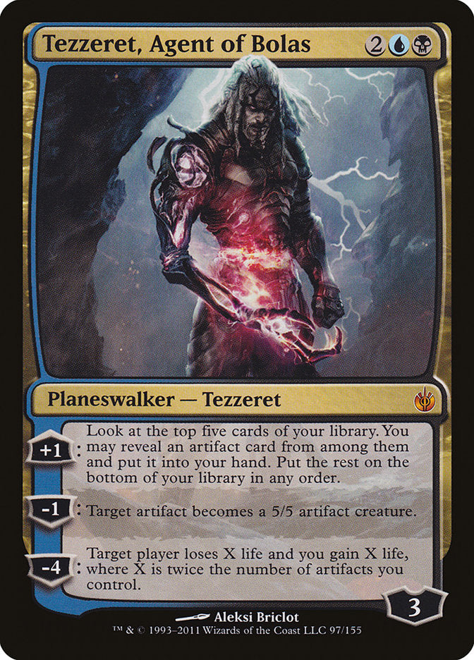 Tezzeret, Agent of Bolas [Mirrodin Besieged] | Gear Gaming Fayetteville