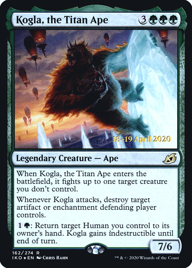 Kogla, the Titan Ape [Ikoria: Lair of Behemoths Prerelease Promos] | Gear Gaming Fayetteville