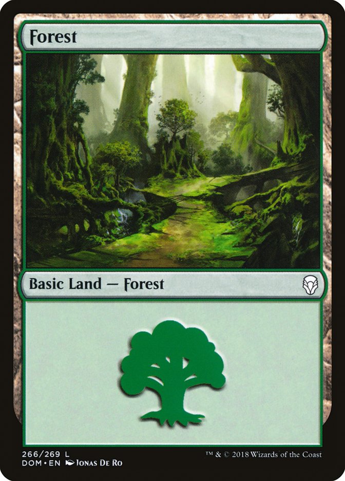 Forest (266) [Dominaria] | Gear Gaming Fayetteville