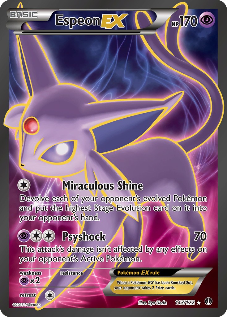 Espeon EX (117/122) [XY: BREAKpoint] | Gear Gaming Fayetteville