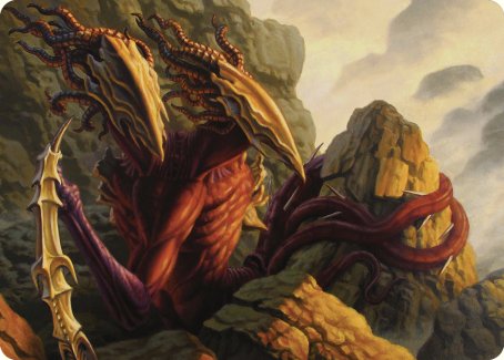 Two-Headed Sliver Art Card [Commander Masters Art Series] | Gear Gaming Fayetteville