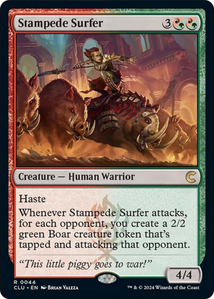 Stampede Surfer [Ravnica: Clue Edition] | Gear Gaming Fayetteville