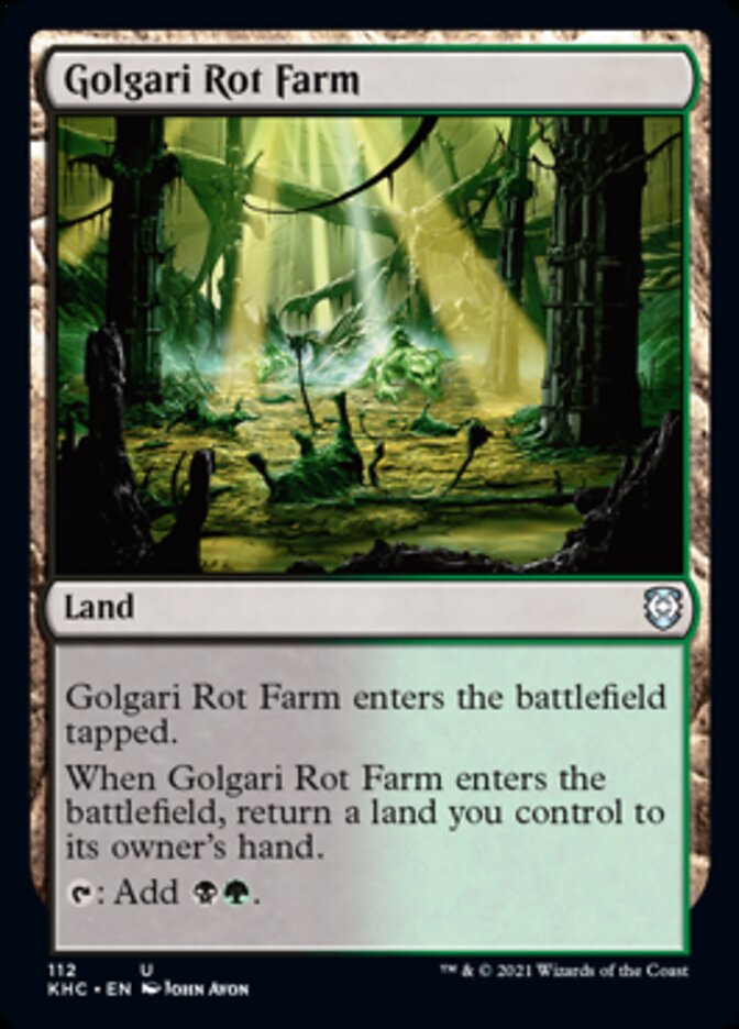 Golgari Rot Farm [Kaldheim Commander] | Gear Gaming Fayetteville