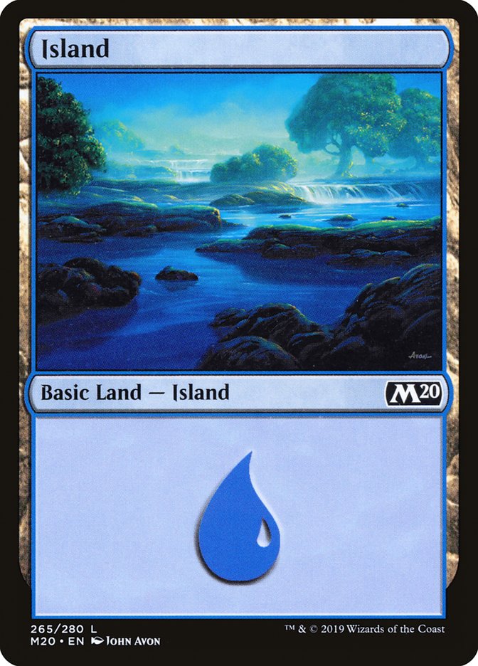 Island (265) [Core Set 2020] | Gear Gaming Fayetteville