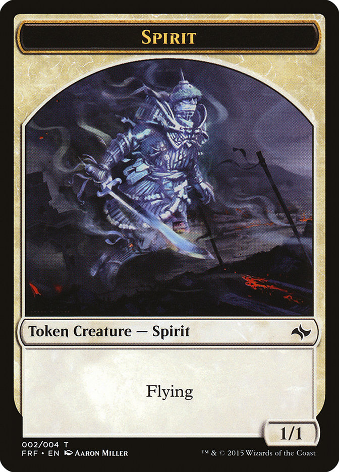 Spirit Token [Fate Reforged Tokens] | Gear Gaming Fayetteville