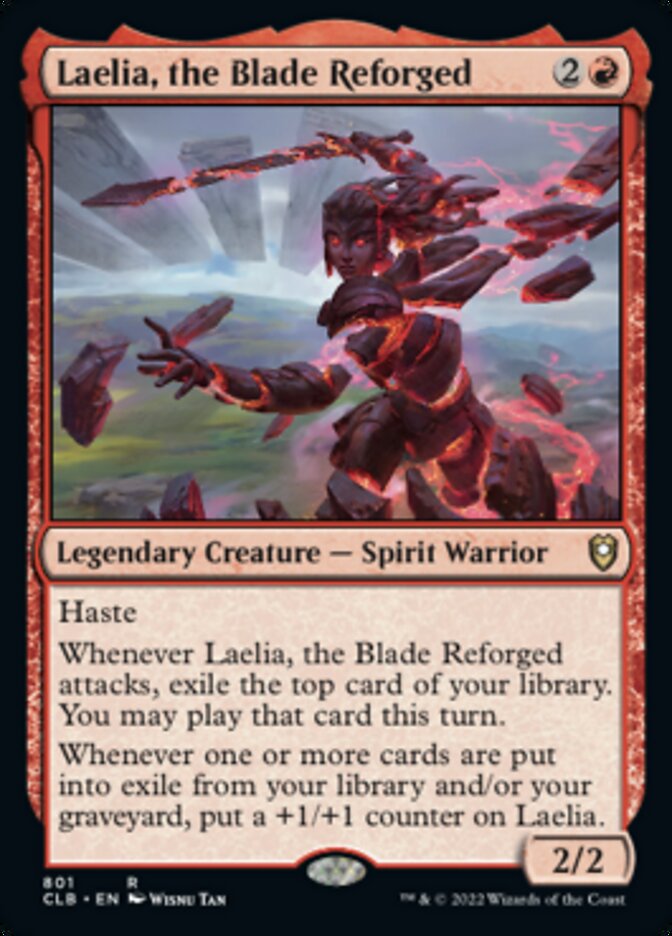 Laelia, the Blade Reforged [Commander Legends: Battle for Baldur's Gate] | Gear Gaming Fayetteville