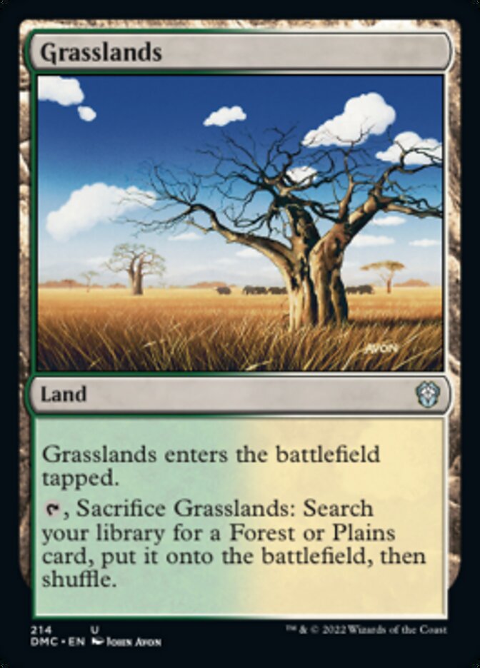 Grasslands [Dominaria United Commander] | Gear Gaming Fayetteville