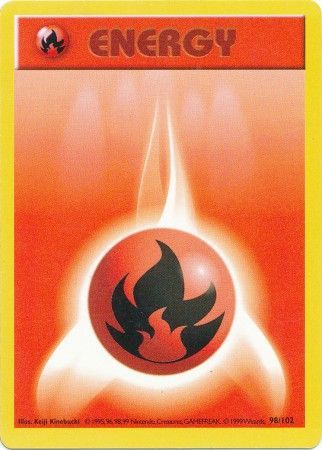 Fire Energy (98/102) [Base Set Shadowless Unlimited] | Gear Gaming Fayetteville