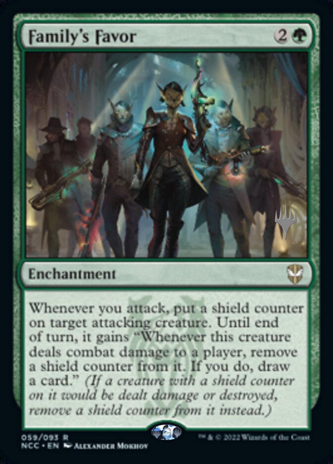Family's Favor (Promo Pack) [Streets of New Capenna Commander Promos] | Gear Gaming Fayetteville