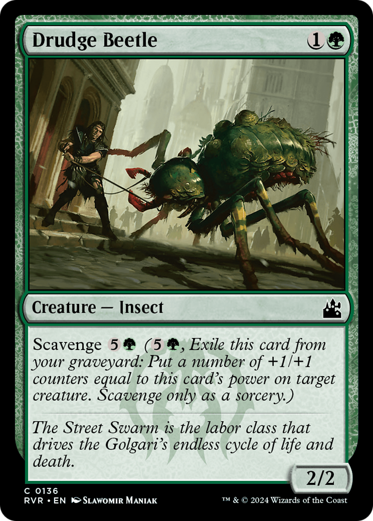 Drudge Beetle [Ravnica Remastered] | Gear Gaming Fayetteville