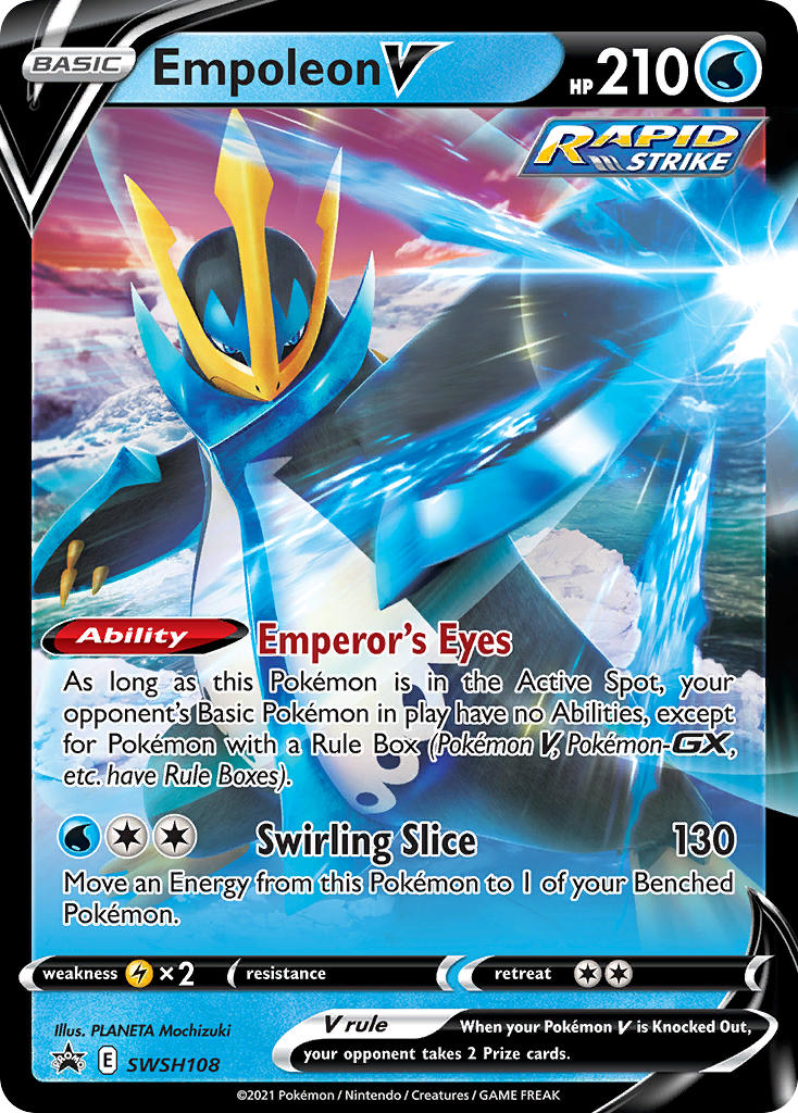 Empoleon V (SWSH108) [Sword & Shield: Black Star Promos] | Gear Gaming Fayetteville