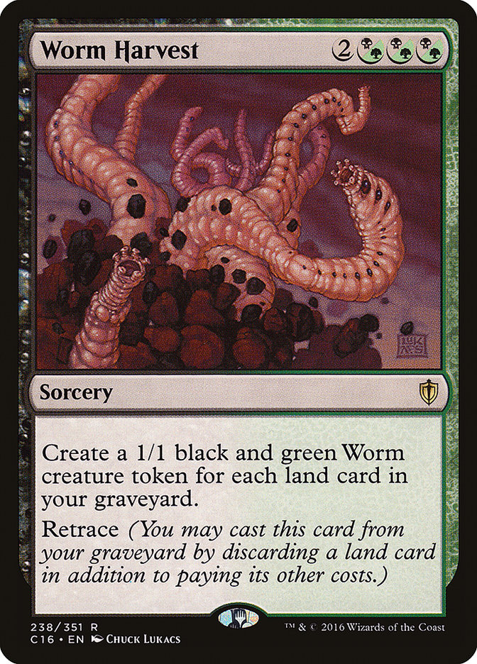 Worm Harvest [Commander 2016] | Gear Gaming Fayetteville