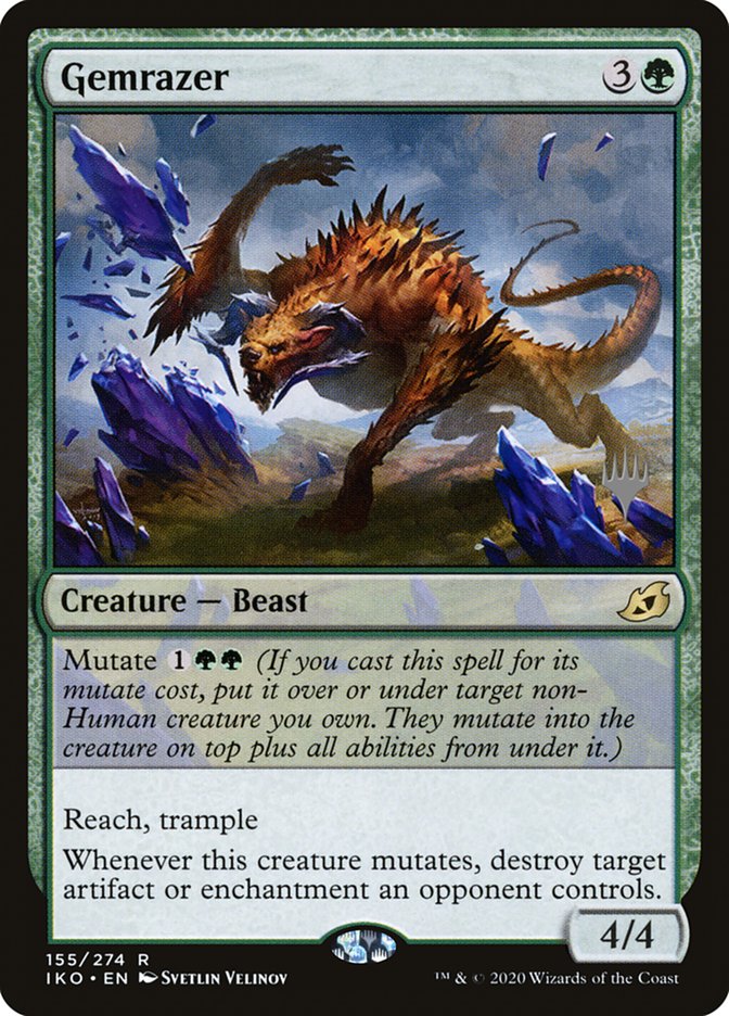 Gemrazer (Promo Pack) [Ikoria: Lair of Behemoths Promos] | Gear Gaming Fayetteville