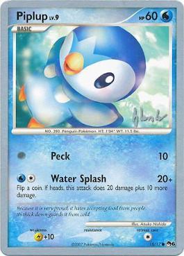 Piplup LV.9 (15/17) (Empotech - Dylan Lefavour) [World Championships 2008] | Gear Gaming Fayetteville