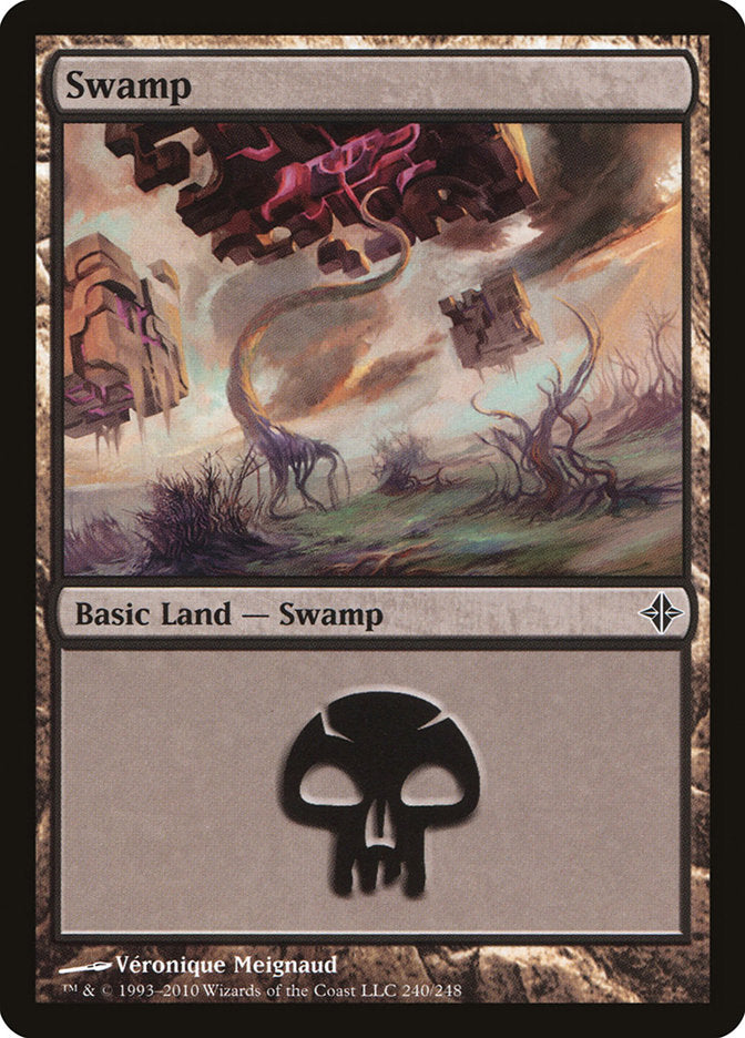 Swamp (240) [Rise of the Eldrazi] | Gear Gaming Fayetteville