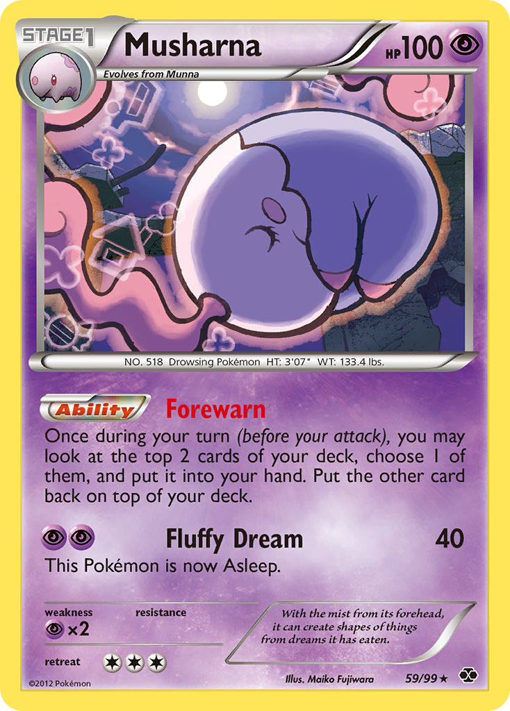Musharna (59/99) [Black & White: Next Destinies] | Gear Gaming Fayetteville