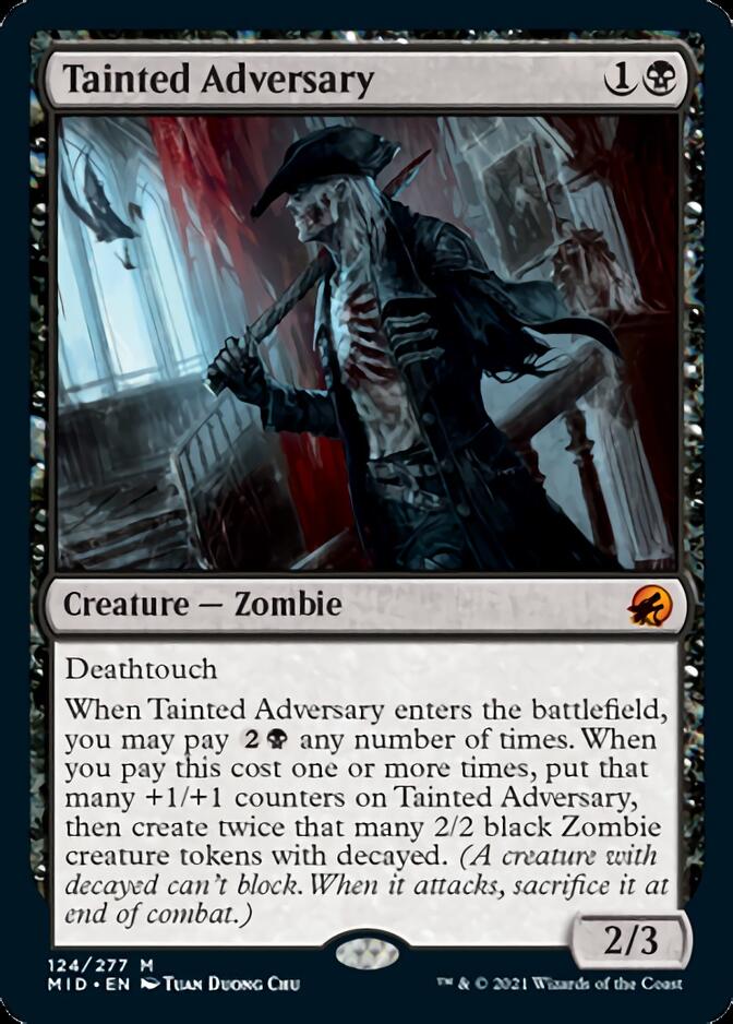 Tainted Adversary [Innistrad: Midnight Hunt] | Gear Gaming Fayetteville