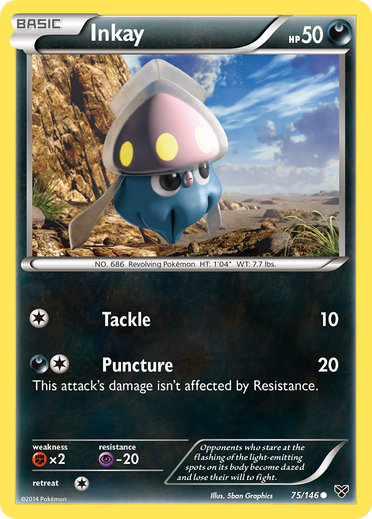 Inkay (75/146) [XY: Base Set] | Gear Gaming Fayetteville