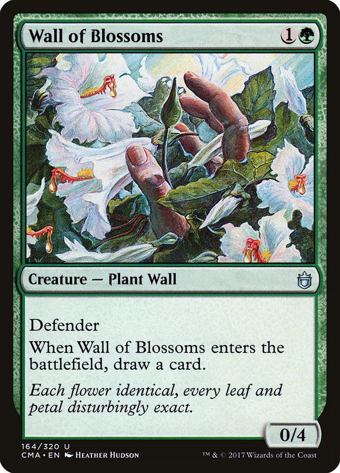 Wall of Blossoms [Commander Anthology] | Gear Gaming Fayetteville