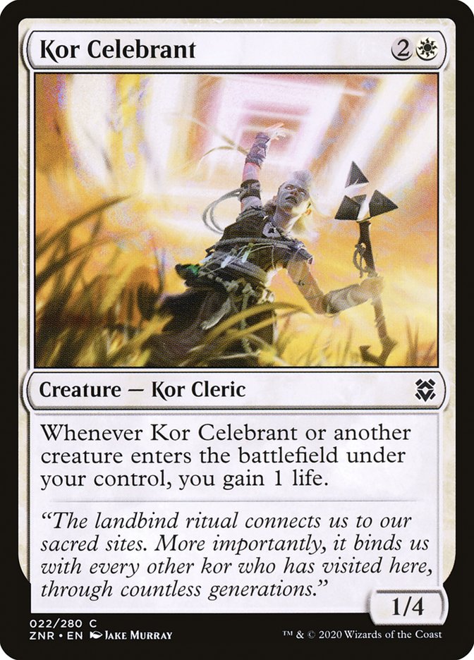 Kor Celebrant [Zendikar Rising] | Gear Gaming Fayetteville