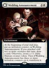 Wedding Announcement // Wedding Festivity (Extended Art) [Innistrad: Crimson Vow] | Gear Gaming Fayetteville